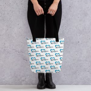 Blue No Judgment. Just Love.® Heart Tote