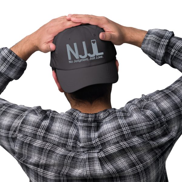 No Judgment. Just Love.® Mens and Womens Baseball Cap - Image 9