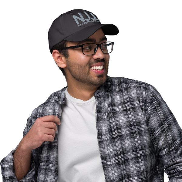 No Judgment. Just Love.® Mens and Womens Baseball Cap - Image 10