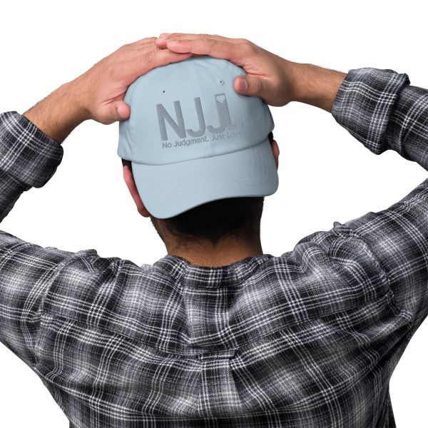No Judgment. Just Love.® Mens and Womens Baseball Cap - Image 13