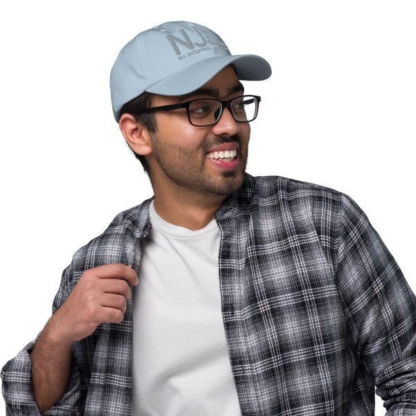 No Judgment. Just Love.® Mens and Womens Baseball Cap - Image 14