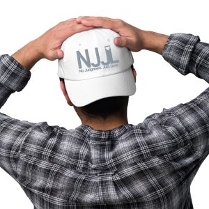 No Judgment. Just Love.® Mens and Womens Baseball Cap