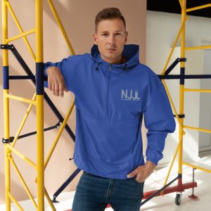 NJJL Embroidered Champion Packable Jacket