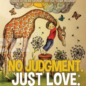Left Hand Coloring Journal Book No Judgment. Just Love.®
