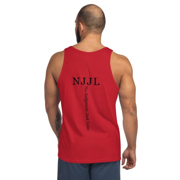 Men's Tank Top NJJL Turn Your "Back" on Hate - Image 2