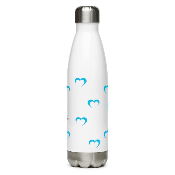 Blue No Judgment. Just Love.® Stainless Steel Water Bottle - Image 4