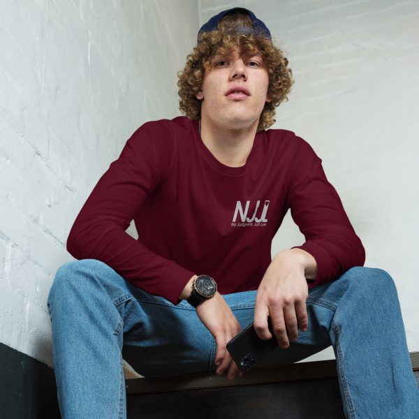 Mens No Judgment. Just Love.®  Long Sleeve Tee - Image 6