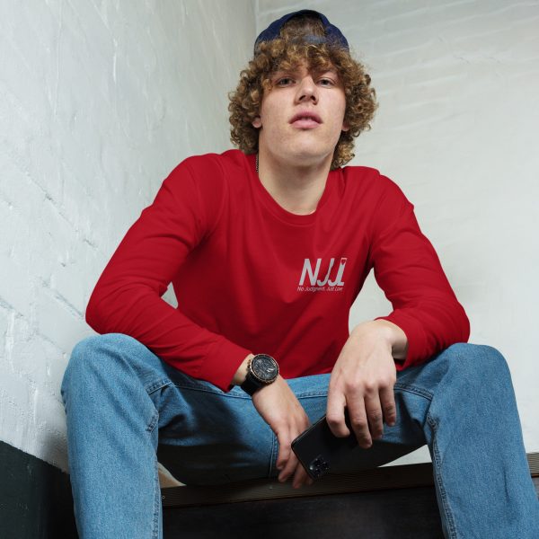 Mens No Judgment. Just Love.®  Long Sleeve Tee - Image 8