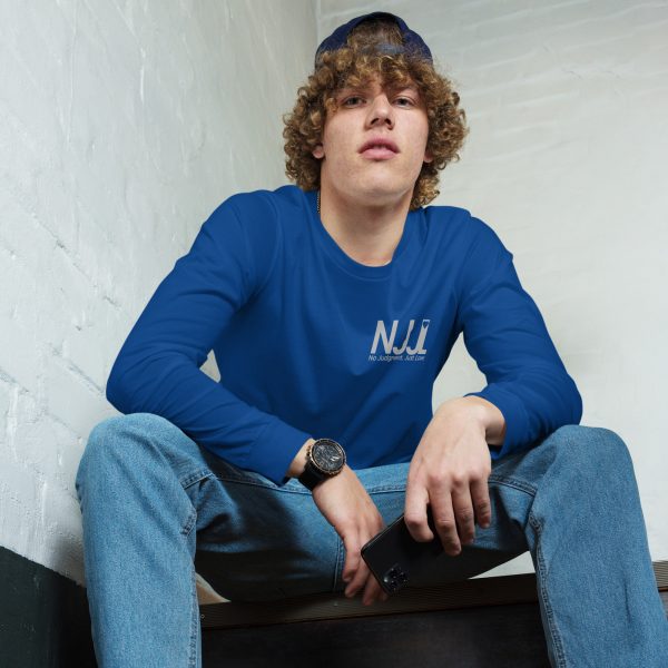 Mens No Judgment. Just Love.®  Long Sleeve Tee - Image 14