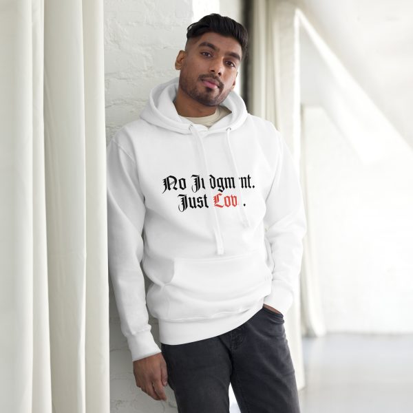 Unisex No Judgment. Just Love.® Hoodie