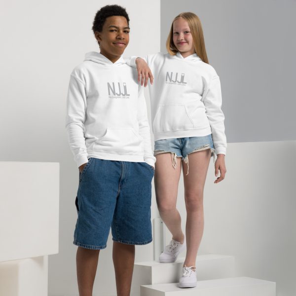 No Judgment. Just Love.® Youth Heavy Blend Hoodie - Image 7